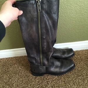 Frye Heath Outside Zip